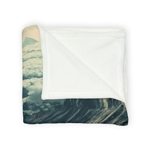 Gravity Tear Splitting Dream Horizon Plush Fleece Throw Blanket