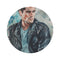 "Grease Watercolor Round Rug: Showstopper!"