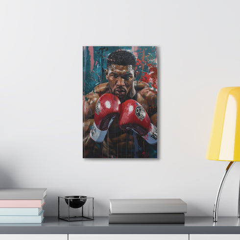 Canvas print of Anthony Joshua, the Greatest Boxer of Our Time.