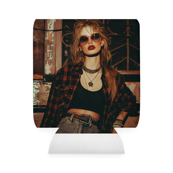 Grunge Vibes Can Cooler Sleeve