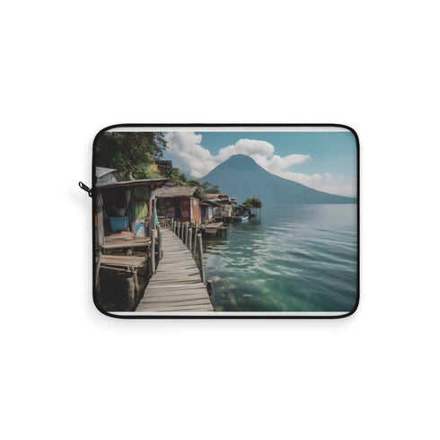 "Guardian of Lake Atitlan: laptop sleeve"