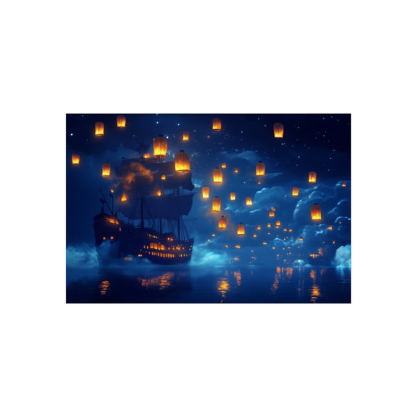 Guiding Ghost Ship with Lanterns
