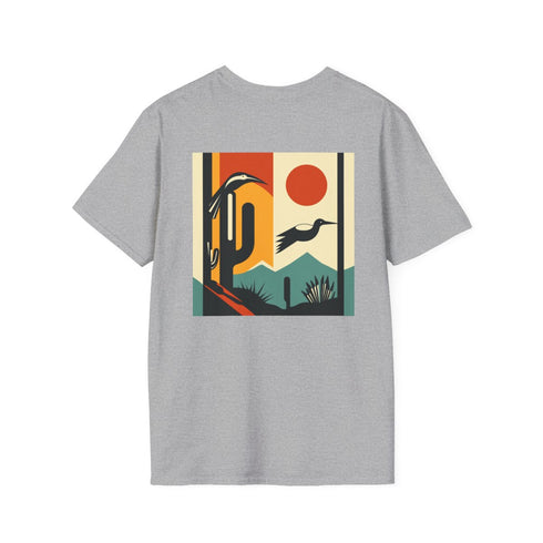Guiding Light: Modern Art Tee