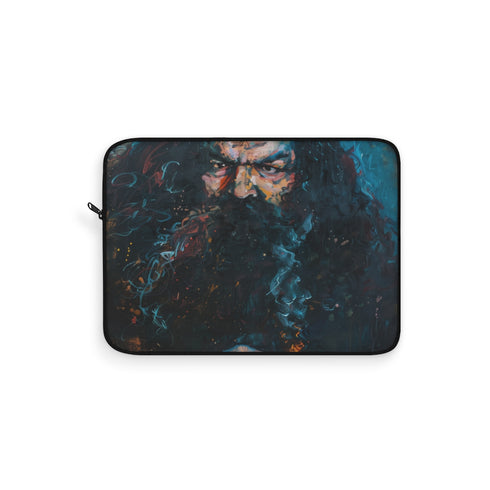 "Hagrid Painting Laptop Sleeve: Magical Protection"