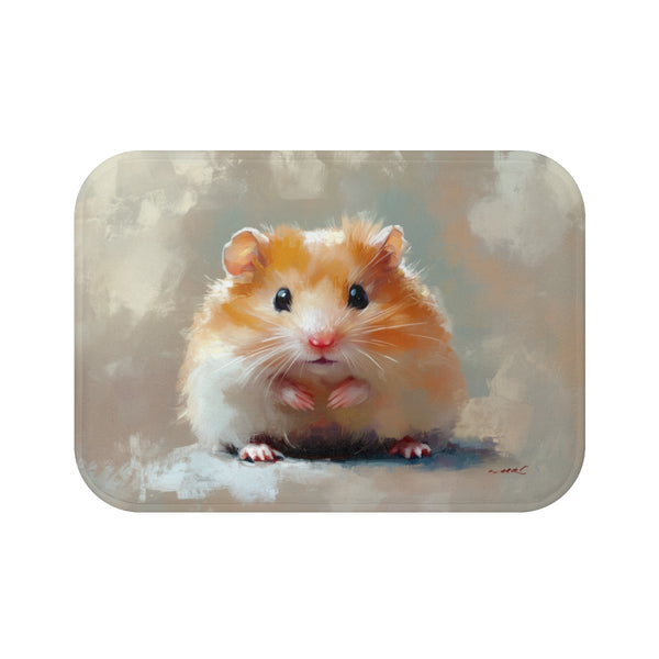 "Hamster Haven Bath Mat"