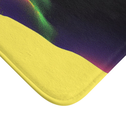 Hands Movie Poster the 70s Bizzarre Luxury Memory Foam Bath Mat - Microfibre Texture Close-Up