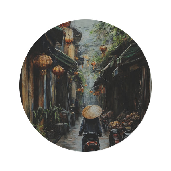 "Hanoi Masterpiece Round Rug"