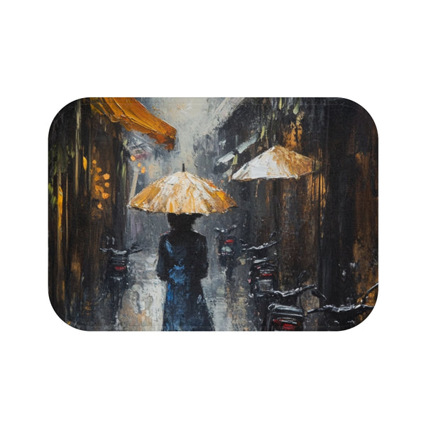 "Hanoi Vietnam Artistic Bath Mat"