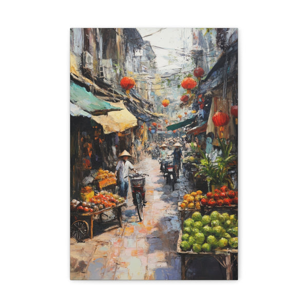 "Hanoi Vietnam: Bustling City Streets"