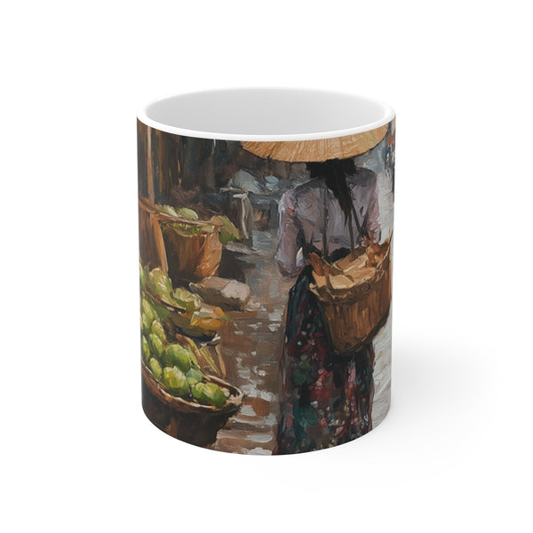 "Hanoi Vietnam Painting Coffee Mug"