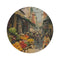 "Hanoi Vietnam Painting Round Rug"