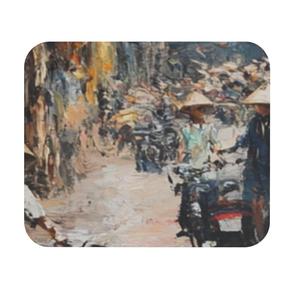 Hanoi Vintage Painting Mouse Pad