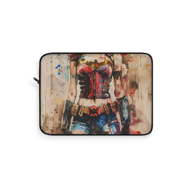 "Harley Quinn Laptop Sleeve: Embrace Chaos"