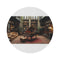 "Harmonious Piano Round Rug"