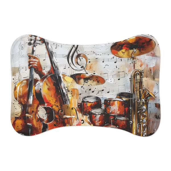 "Harmony Pet Mat: Music Lover's Dream"