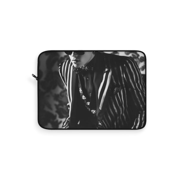 "Harry Styles Black Laptop Sleeve: Stylish Protection"