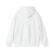 Harry Styles monochrome classic hoodie in white, regular fit.