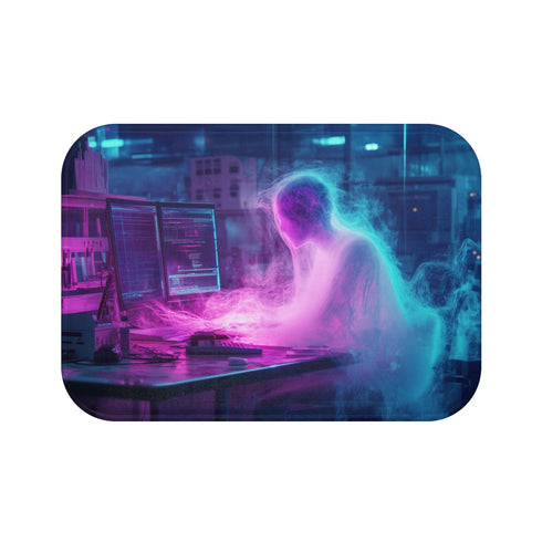 "Haunted Bath Mat for Bathroom"