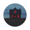 "Haunted Cinema Round Rug"