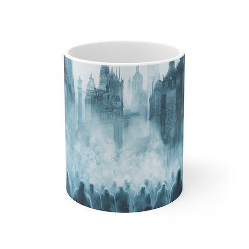Haunted City Ghosts Coffee Mug