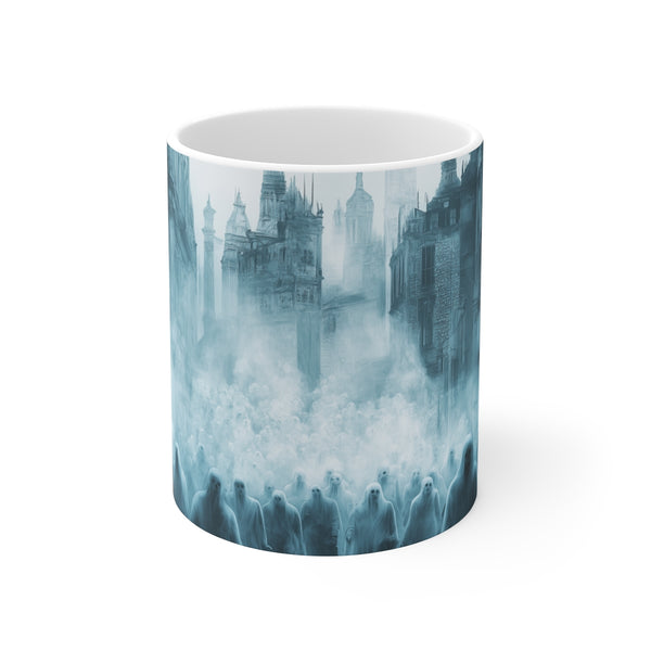 Haunted City Ghosts Coffee Mug