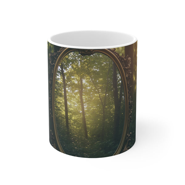 Haunted Mirror Coffee Mug Design