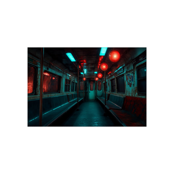 "Haunted Subway Adventure: Floating Lights"