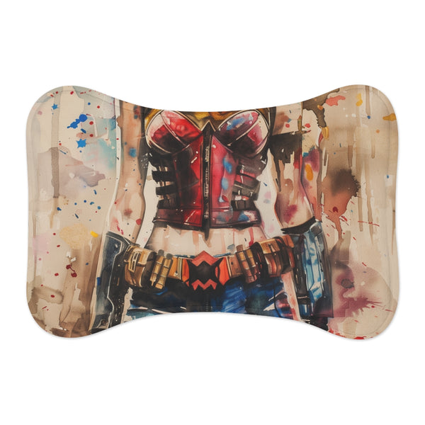 "Hauntingly Chic Harley Quinn Mat"