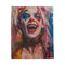 "Hauntingly Soft Harley Quinn Blanket"