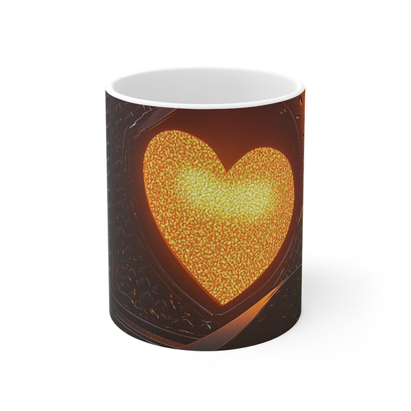 "Heartbeat Traffic Light Mug"