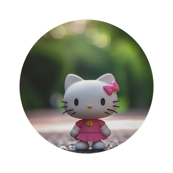 "Hello Kitty Joyful Round Rug"