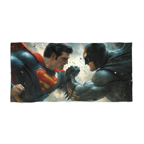 "Heroic Clash Beach Towel"
