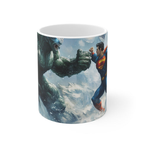 "Heroic Duel: Superman vs Doomsday"