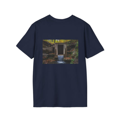 Hidden Portal Behind Waterfall Shirt