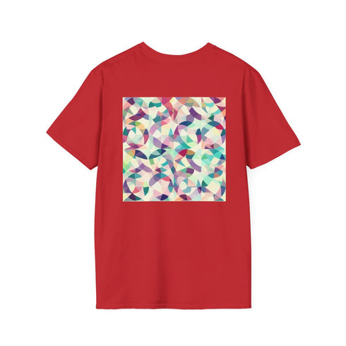 High-Contrast Geometric Bliss Tee