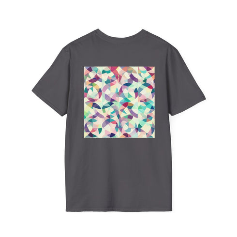 High-Contrast Geometric Bliss Tee