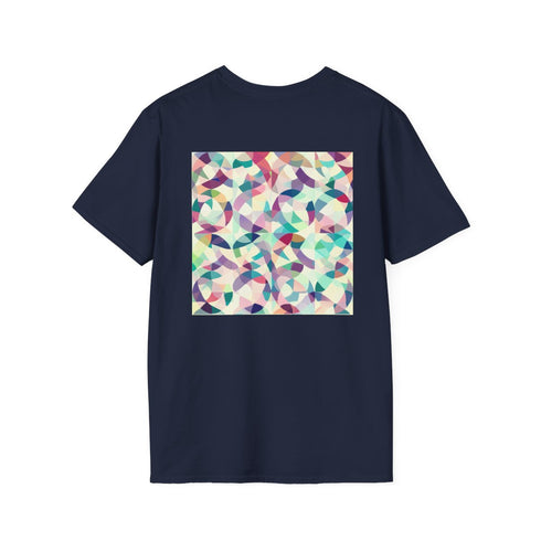 High-Contrast Geometric Bliss Tee
