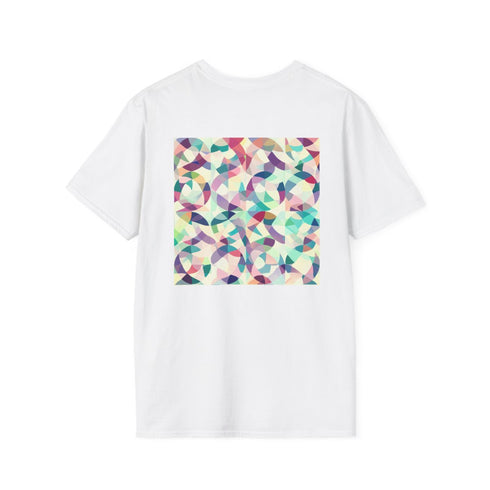 High-Contrast Geometric Bliss Tee