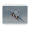 High-Flying F Fighter Jet Mouse Pad