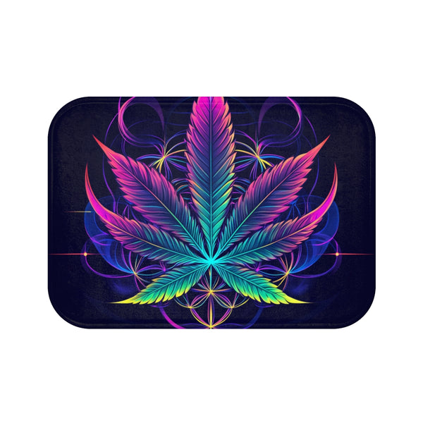 "High Society Cannabis Logo Bath Mat"