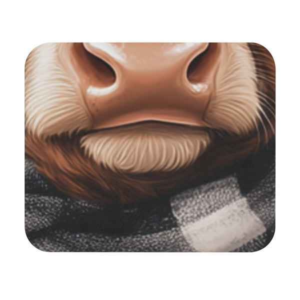 Highland Cow Daisy Dream Mouse Pad