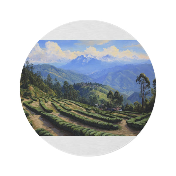 "Himalayan Dreams Round Rug"