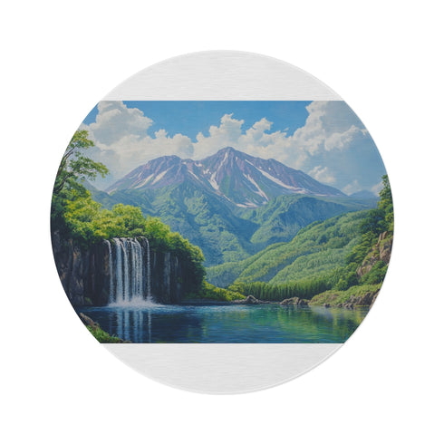 "Hokkaido Dream Round Rug"