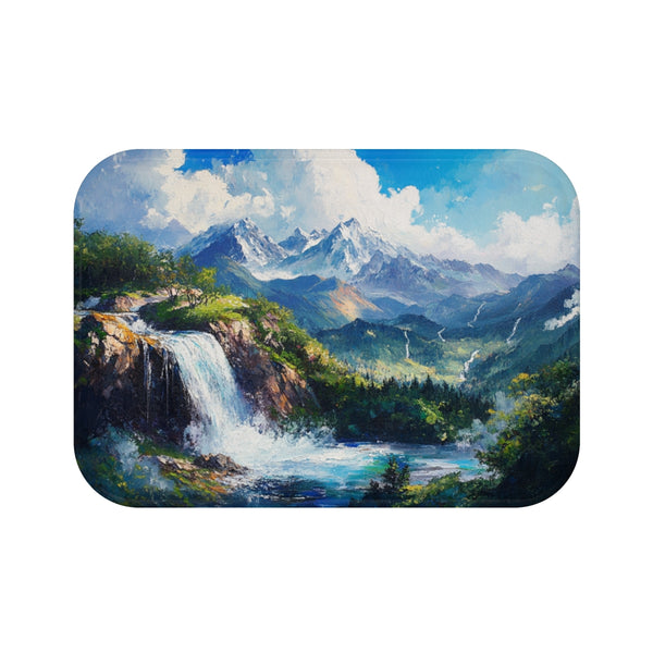 "Hokkaido Dreams Bath Mat"