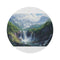 "Hokkaido Japan Waterfall Round Rug"