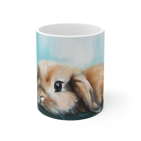 "Holland Lop Bunny Coffee Mug"