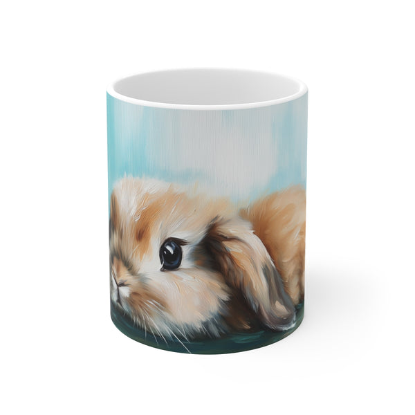 "Holland Lop Bunny Coffee Mug"