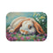 "Holland Lop Rabbit Bath Mat: Adorable, Cozy, Perfect!"