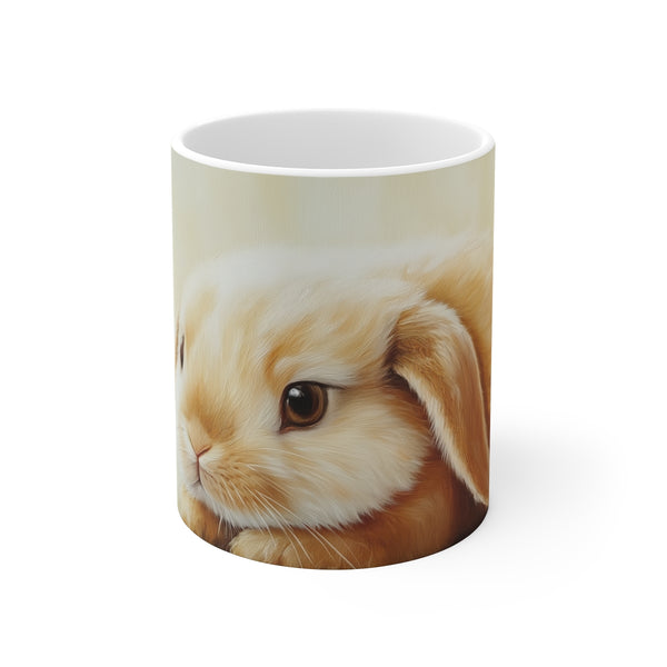"Holland Lop Rabbit Coffee Mug"