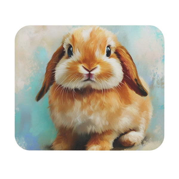 Holland Lop Rabbit Mouse Pad Adorable & Artsy Design